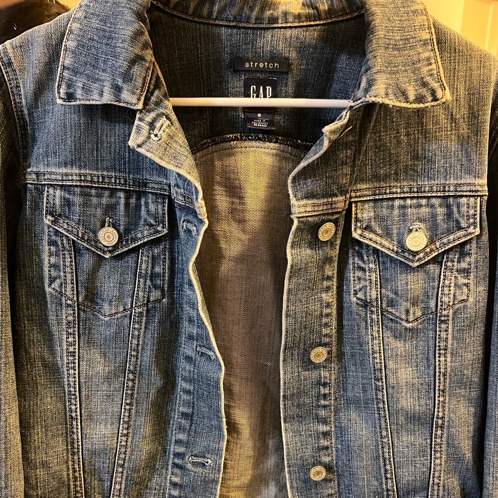 Perfect Gap Stretch Denim Jacket - image 8